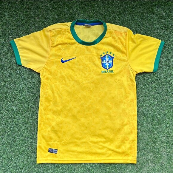 Small Yellow Brasil Jersey - Picture 1 of 10